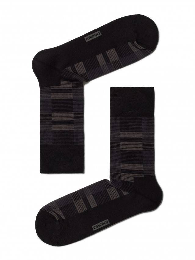 Носки мужские COMFORT (махровая стопа) 6С-18СП, р. 40-41, черный, рис. 013 - 1