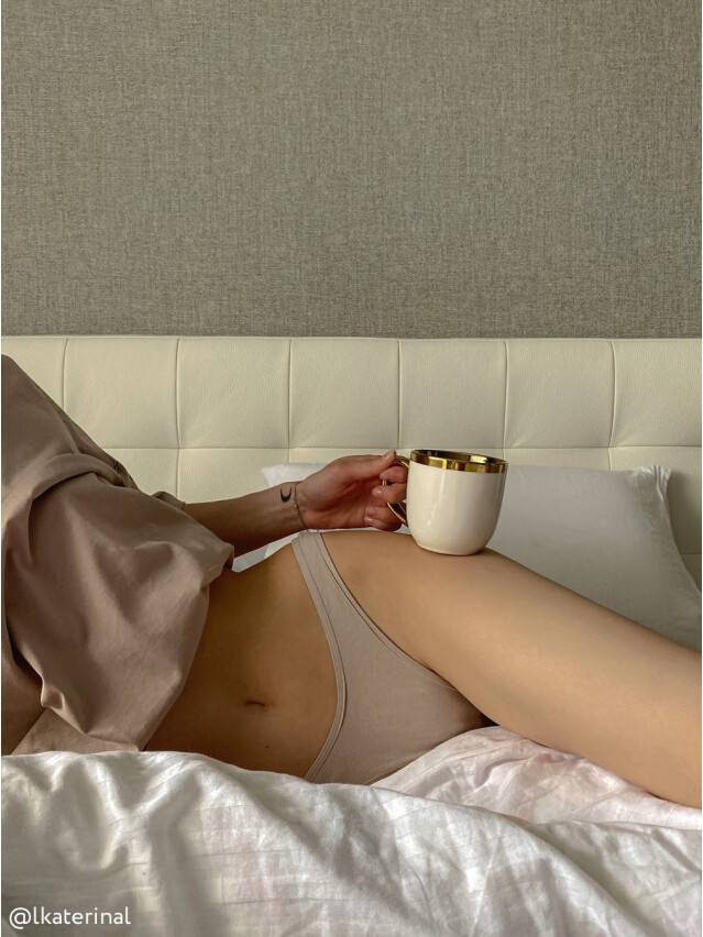 Трусы женские CE CLASSIC BASIC LBR 1748, р.90, light cappuccino - 1