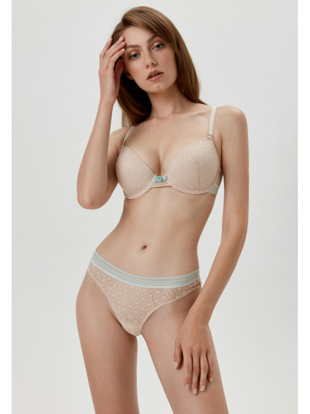 Бюстгальтер женский ARABESQUE TB1055, р.70A, пудра - 1
