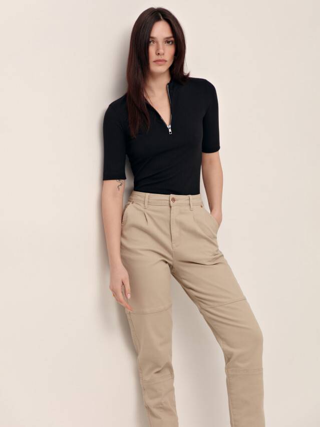 Брюки джинсовые женские CE CON-435, р.170-102, beige - 4