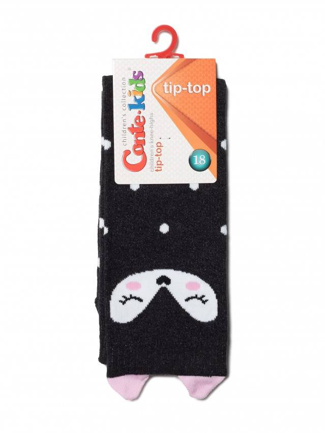 Гольфы детские TIP-TOP (мордашки) 19С-141СП, р.14, 043 черный - 2