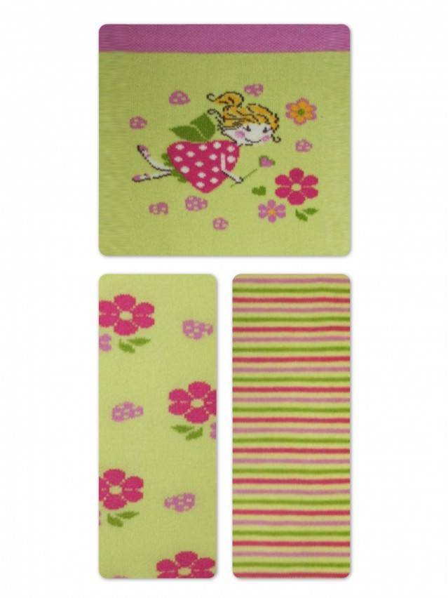 Колготки хлопковые детские TIP-TOP (веселые ножки) 14С-79СП, p. 104-110, салатовый, рис. 357 - 2