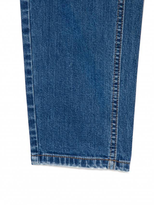 Джинсы Mom Fit с высокой посадкой CON-187, р.170-90, mid blue - 8