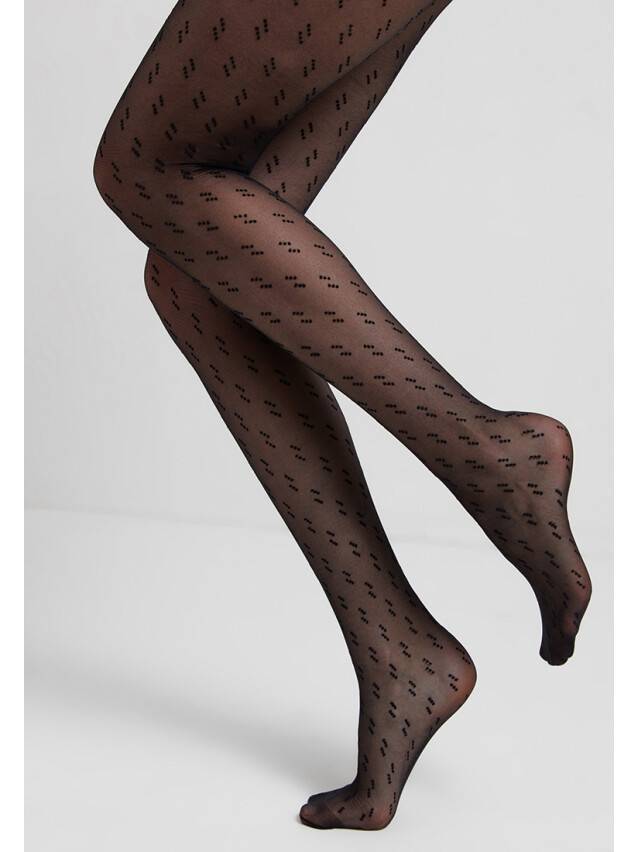 Колготки женские CE FANTASY STREET, р.2, nero - 2