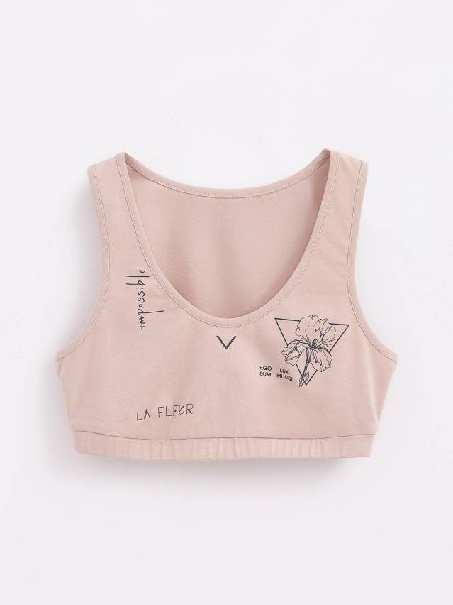 Бюстье CE TATTOO STYLE LBE 1481, р.170-84, natural-flower - 1
