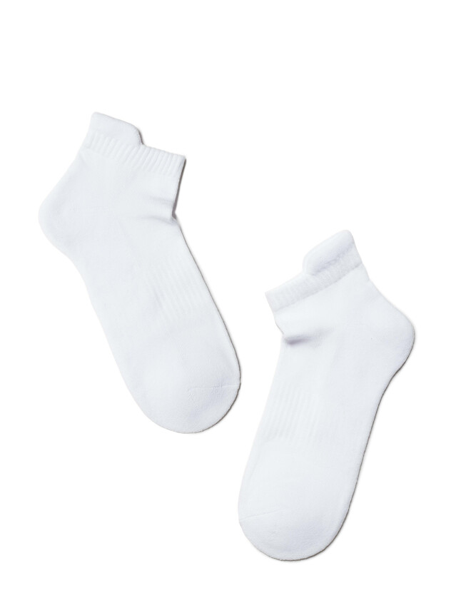 Носки женские хлопковые ESLI ACTIVE (короткие, махр. стопа) 15С-75СПЕ, р.23, 078 белый - 1