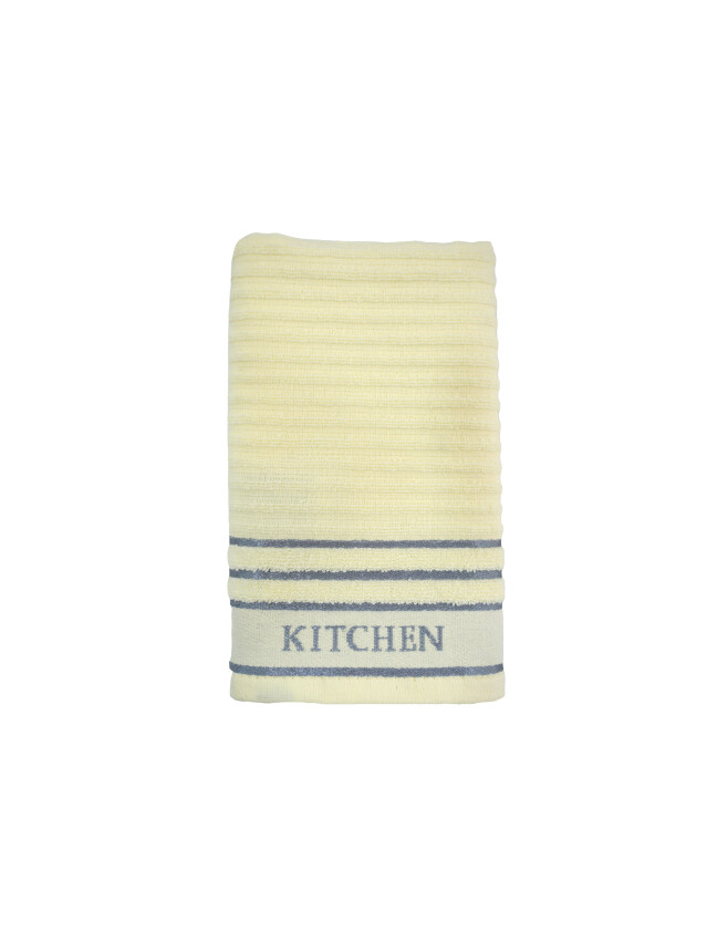 Полотенце кухонное TWL Kitchen home 400 г/м2, 30*50 см, кремовый - 1