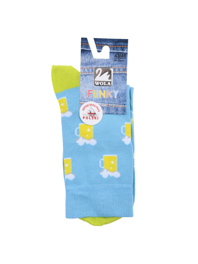 Носки Funky W94.N02 р.35-38 64 голубой/blue - 4