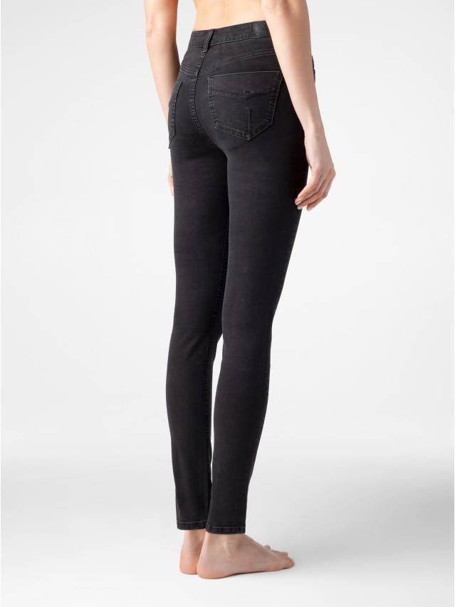 Брюки джинсовые женские CE CON-286, р.170-98, washed black - 3