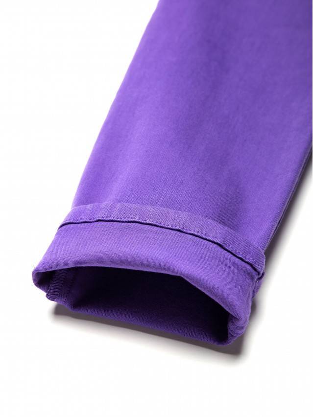 Джинсы со средней посадкой CON-38V, р.170-90, royal violet - 9