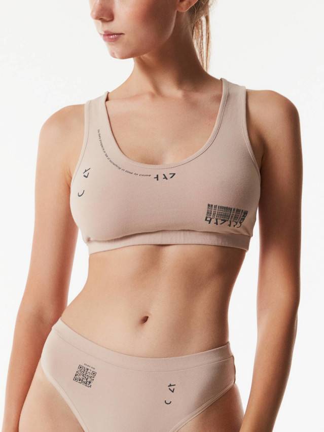 Бюстье CE TATTOO STYLE LBE 1477, р.170-84, natural-hazard - 3