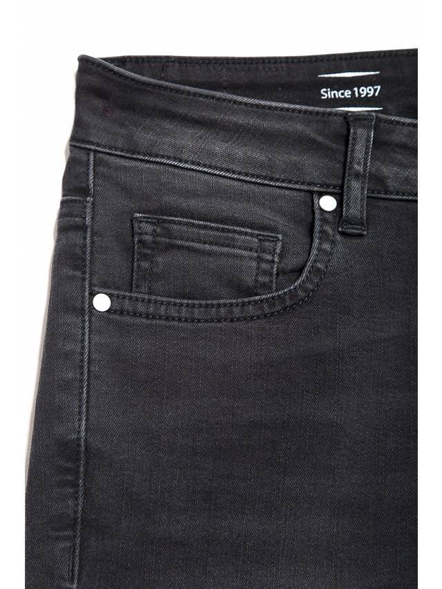 Джинсы Skinny со средней посадкой CON-100, р.170-90, черный - 6