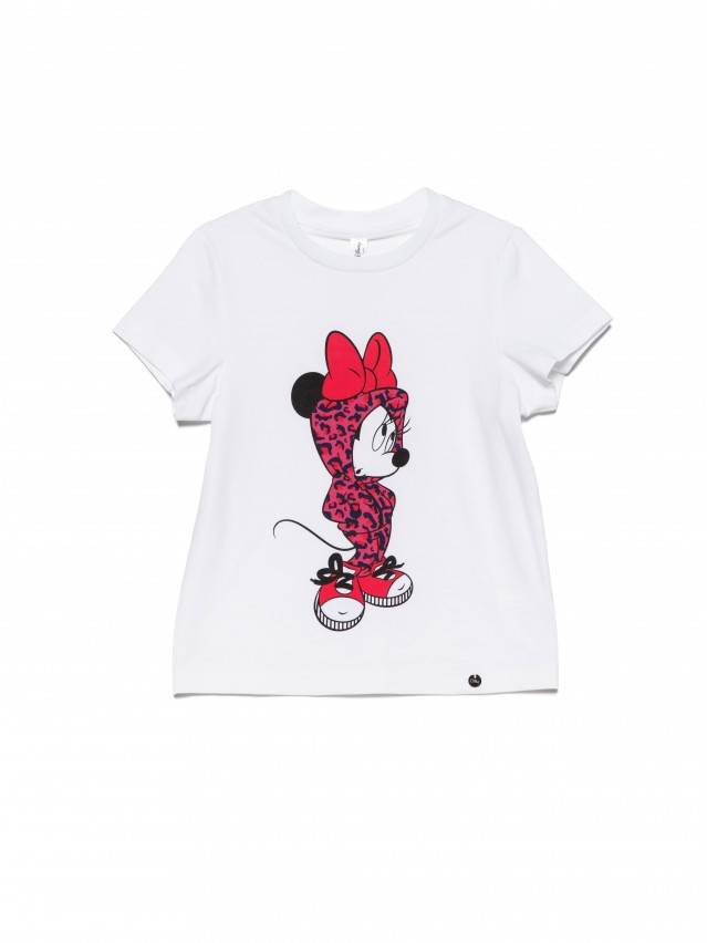 Футболка для девочек ©Disney DD 963, р.98,104-52, ice white - 4