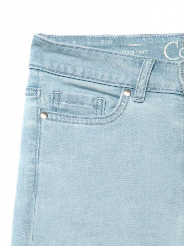 Джинсы Skinny c высокой посадкой CON-115, р.170-90, bleach blue - 6