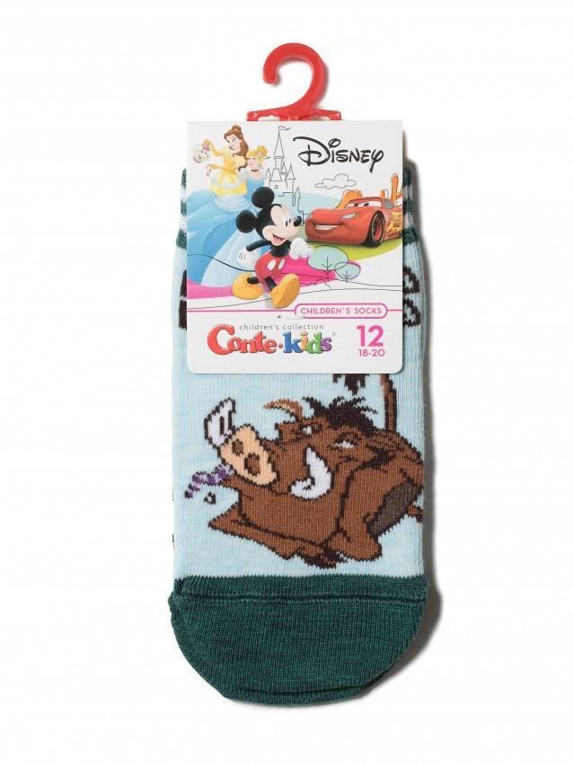 Носки детские ©Disney 17С-126/1СПМ , р.12, 455 бледно-бирюзовый - 2