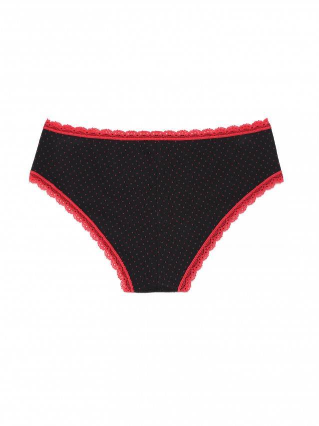 Трусы женские LAZY DAYS LHP 1005 (на вешалке),р.90, black-red - 4