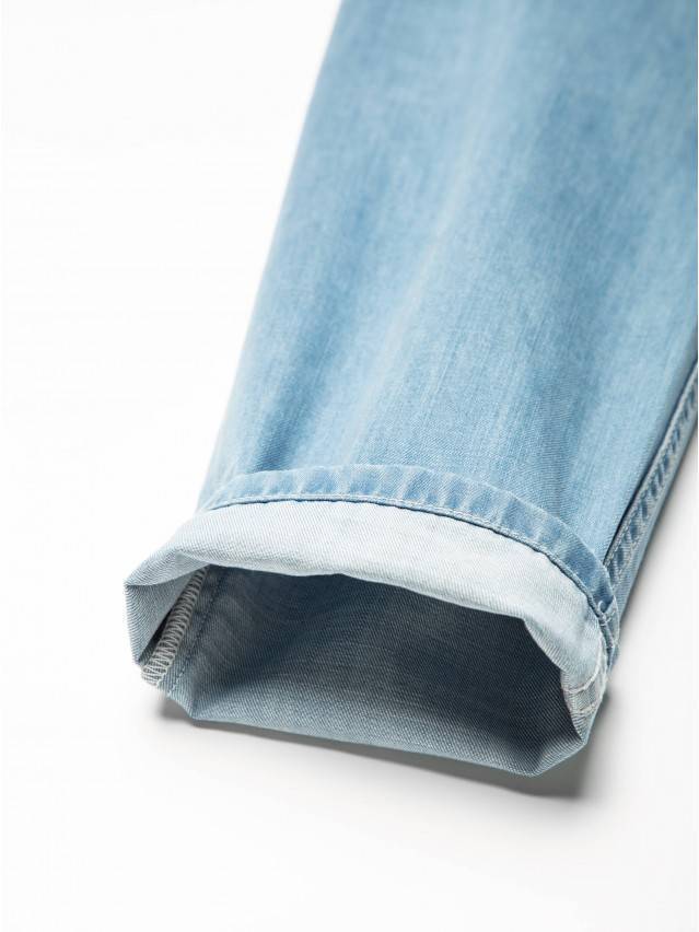 Джинсовые брюки со средней посадкой CON-140, р.170-90, bleach blue - 9