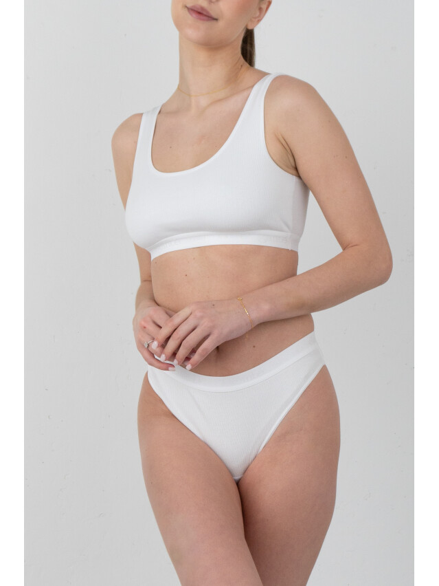 Топ (бюстье) жен. EL ENERGY LB 1257, р.S, white - 2