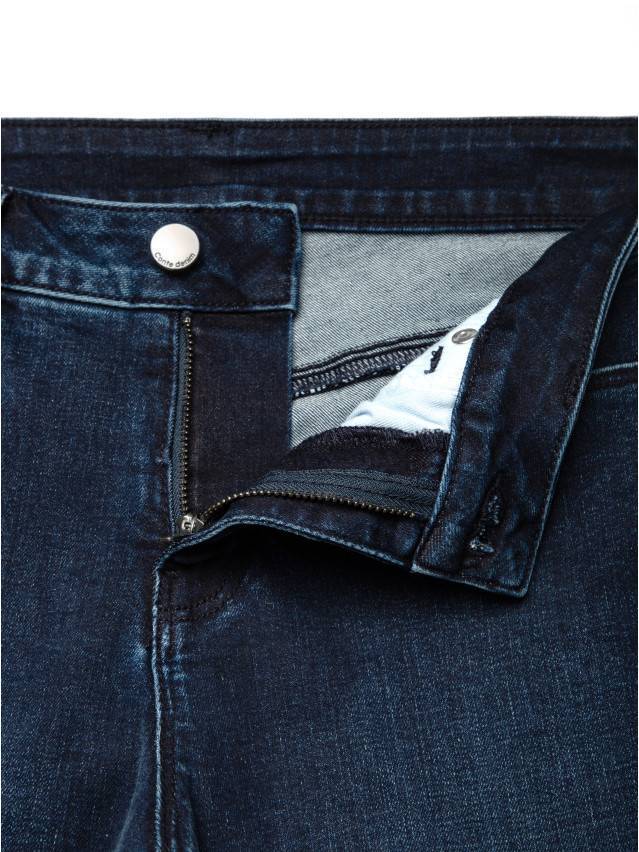Джинсы Relaxed с высокой посадкой CON-136, р.170-94, dark blue - 8