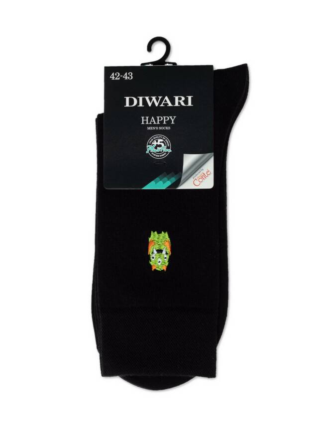 Носки мужские DW HAPPY 20С-36СП, р.40-41, 516 черный - 3