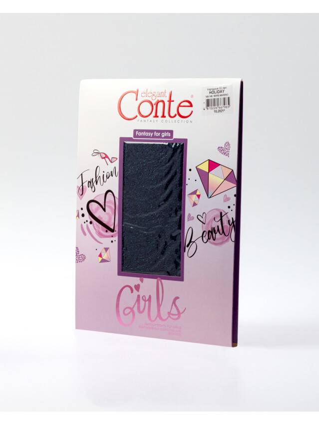 Колготки детские нарядные CE HOLIDAY, р.104-110, mare-marino - 4