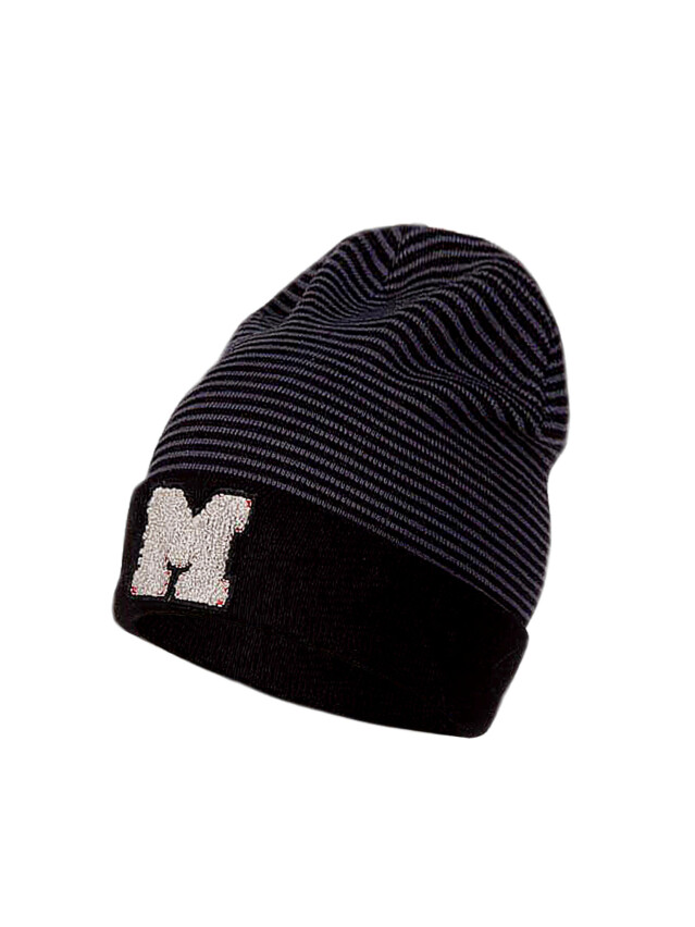 Шапка детская ESLI 17С-14СП, р.54, черный - 1