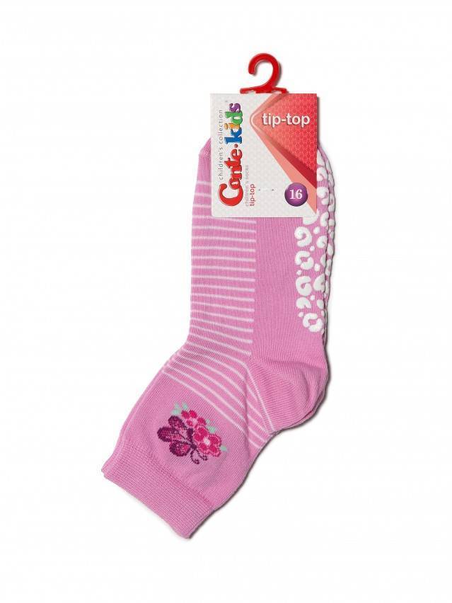 Носки хлопковые детские TIP-TOP (антискользящие) 7С-54СП, p. 16, мальва, рис. 160 - 2