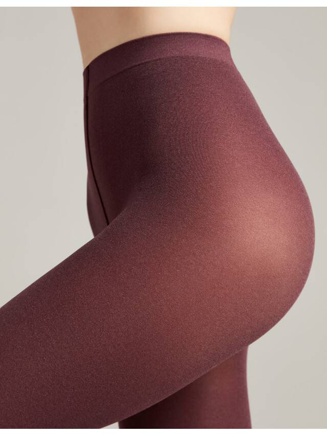 Колготки женские TRENDY MELANGE 60, р.2, melanzana - 3