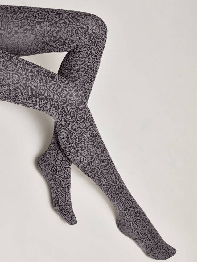 Колготки женские FANTASY PYTHON, р.2, fumo - 1