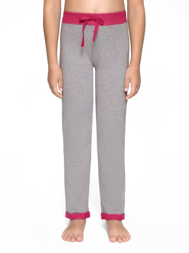 Брюки для девочек JOGGY 16С-210ДТСП, p. 110,116-56, grey-pink - 3
