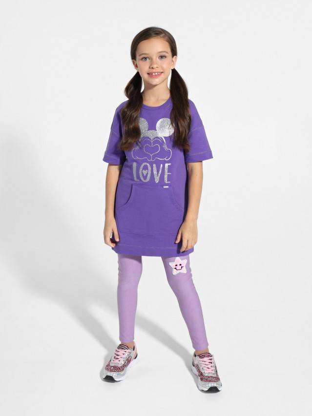 Туника для девочек ©Disney DTH 956, р.128,134-68, royal violet - 3