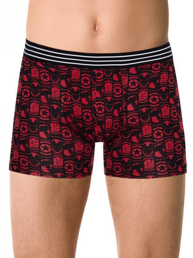 Трусы мужские ©Marvel MSH 940 (в коробке),р.78,82, red-nero - 2
