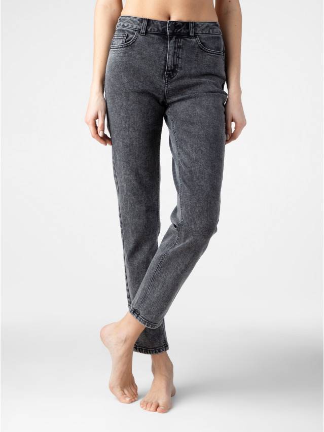 Брюки джинсовые женские CE CON-259, р.170-94, acid grey wash - 9