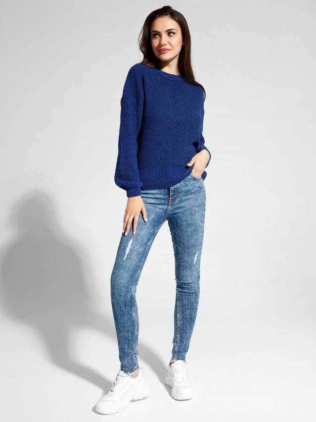 Джемпер LDK 073 18С-225СП, р.170-84, royal blue - 2