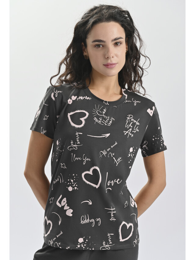 Джемпер женский Don`t worry EL 1359, р.XL, graphite charm - 2