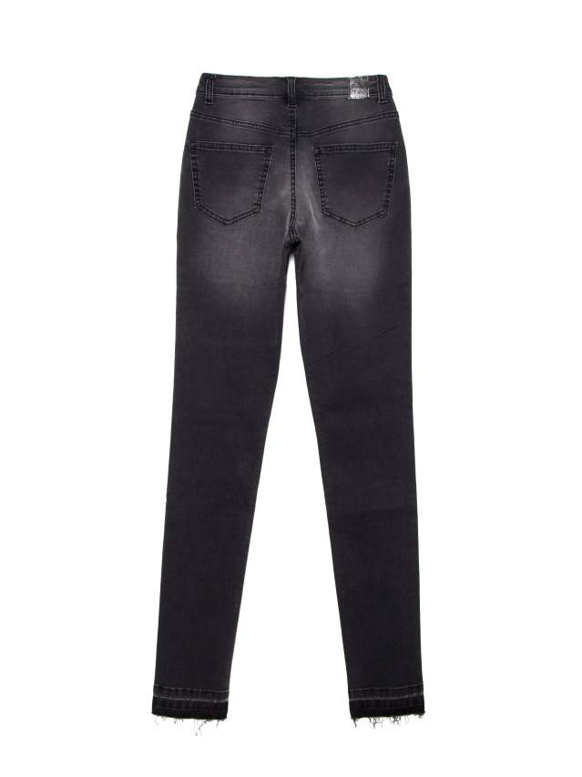 Джинсы skinny с высокой посадкой CON-225, р.170-102, washed black - 5