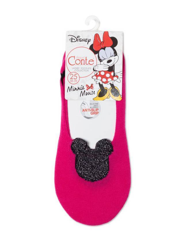 Подследники женские хлопковые CE DISNEY 20С-98СПМ, р.23, 242 фуксия - 4