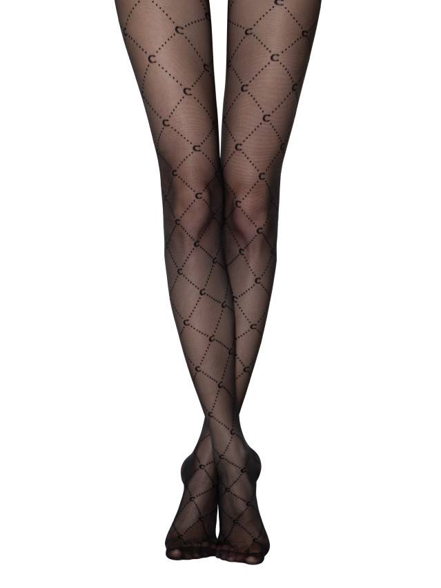 Колготки женские CE FANTASY PATTERN, р.2, nero - 3