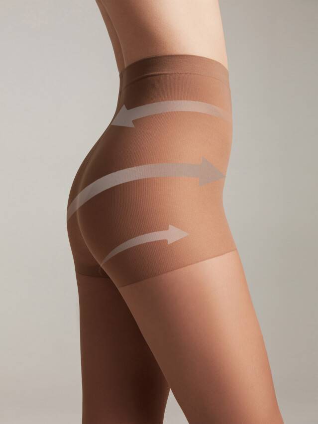 Колготки полиамидные женские ACTIVE SOFT 20 14С-71СП, p. 2, bronz - 1