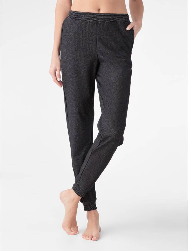 Термоджоггеры SPORT LUX BLACK, р.164-98, shiny black - 2