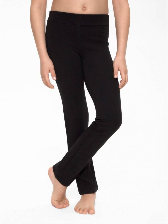 Брюки для девочек IVY 17С-319ДТСП, p. 122,128-64, black - 1