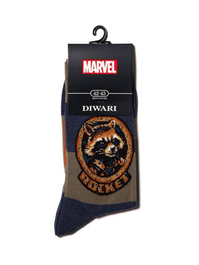 Носки мужские ©MARVEL 17С-140СПМ, р. 40-41, 118 хаки - 2