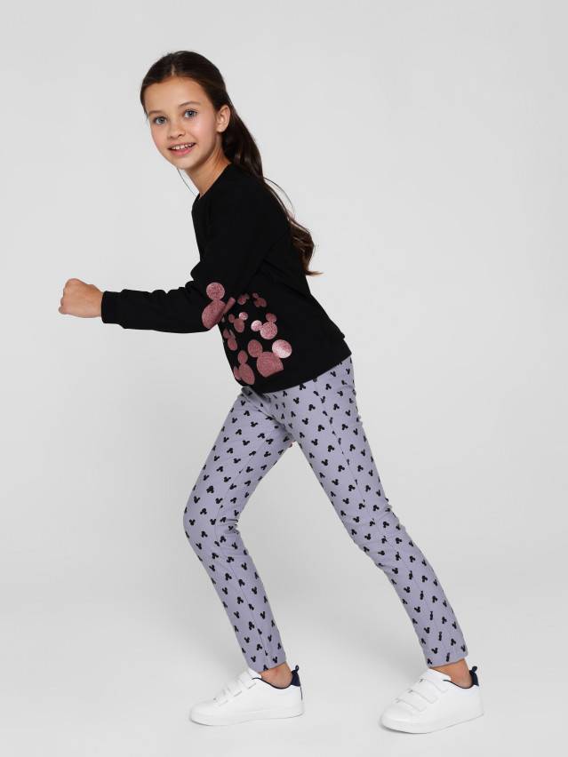 Леггинсы для девочек CE DISNEY MICKEY STYLE, р.104,110-56, grey - 8