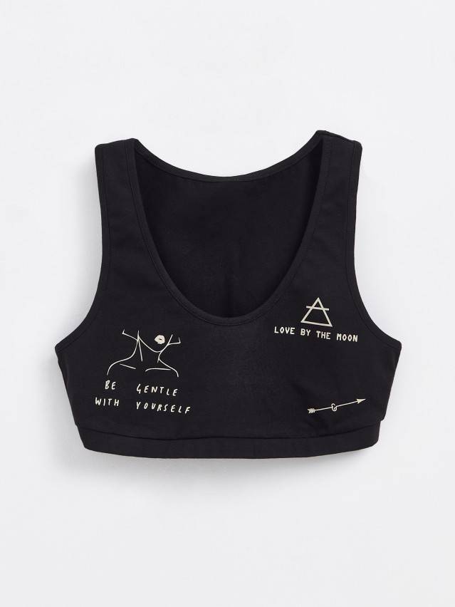 Бюстье CE TATTOO STYLE LBE 1481, р.170-84, black - 2