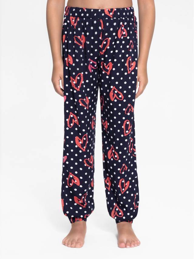 Брюки для девочек POIS 16С-135ДТСП, p. 110-56-51, navy - 3