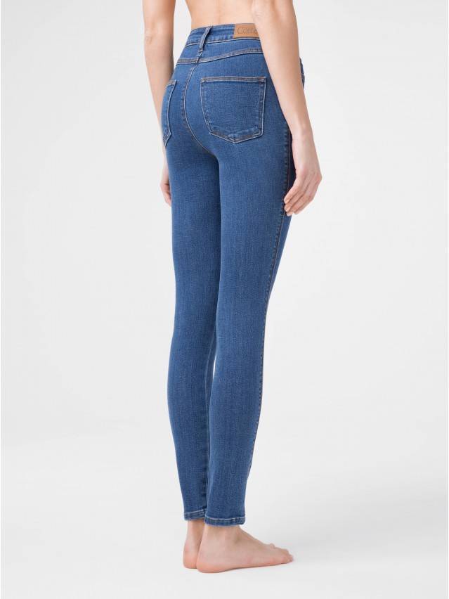 Джинсы skinny с супервысокой посадкой CON-174 Lycra®, р.170-90, authentic blue - 2