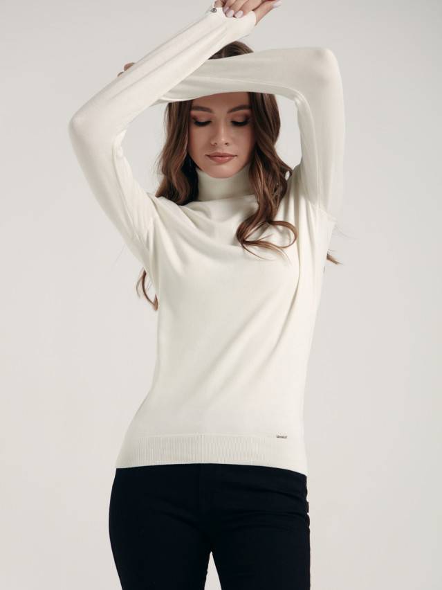 Джемпер женский CE LDK148 20С-151CП, р.170-100, ecru - 1