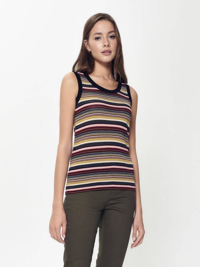 Топ LD 921, р.170-92, black stripes - 3