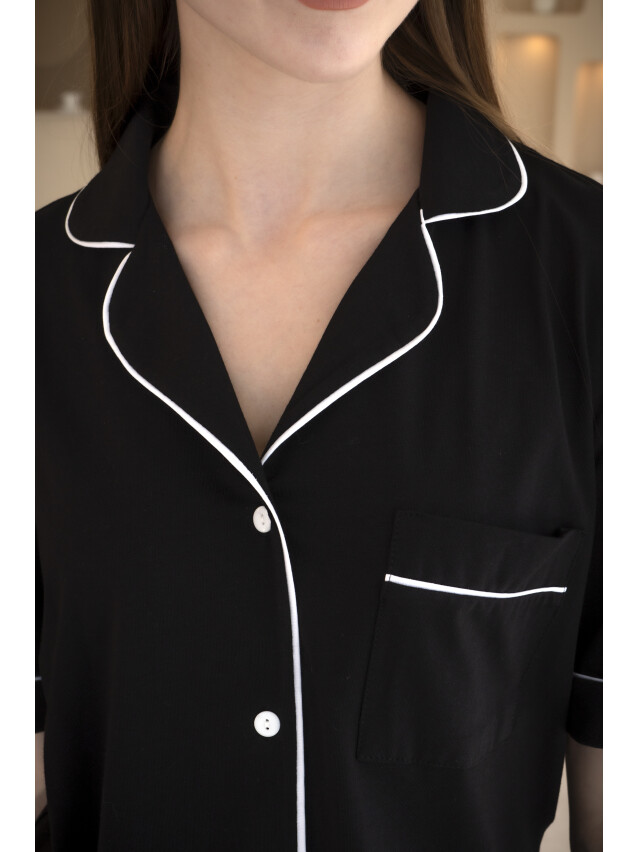 Пижама женская №1416, р.S, black - 3