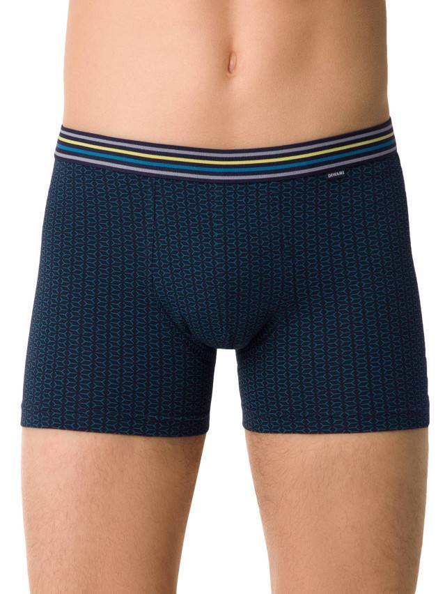 Трусы мужские SHAPE MSH 868 (в коробке),р.78,82, navy-turquoise - 2